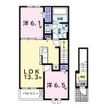 エクセレント アークⅠの間取図