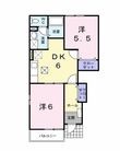 エレガンスヴィラⅢの間取図