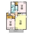 メゾンブランシェ Aの間取図