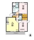 オーシャンヒルズ Dの間取図