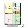 スターハイツ　ＡＢの間取図