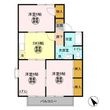 ビレッジ・JunAB Bの間取図