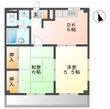 ライズィングインの間取図