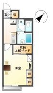 春日部市米崎の間取図