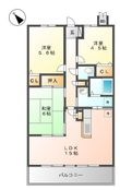 エテルノ豊春．の間取図