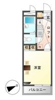 春日部市中央1丁目の間取図