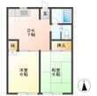 リバーサイド谷頭Ⅲ.の間取図