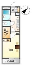 春日部市道口蛭田の間取図