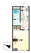 春日部市藤塚の間取図
