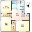 アメミヤハイムの間取図