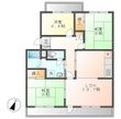 春日部市南中曽根の間取図