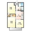 プレジールベアⅡの間取図