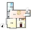 春日部市小渕の間取図