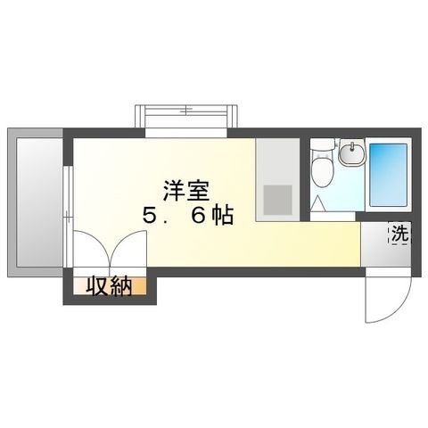 拡大写真:南埼玉郡宮代町字道佛 2階205の間取り