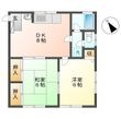 春日部市米島の間取図