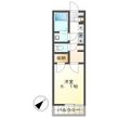 レオネクストラグレージュⅢの間取図