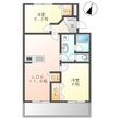春日部市栄町1丁目の間取図