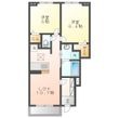 アルバ　Ａの間取図