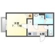 春日部市上蛭田の間取図