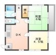 むさしのハイツⅡの間取図