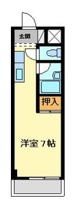 川崎市高津区下作延３丁目の間取図