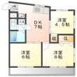 川崎市高津区下作延2丁目の間取図