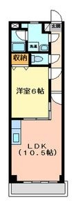 川崎市高津区新作６丁目の間取図
