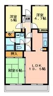 川崎市宮前区小台１丁目の間取図