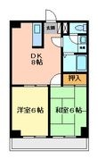 川崎市高津区久地２丁目の間取図