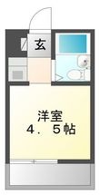 川崎市高津区梶ケ谷2丁目の間取図
