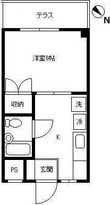 川崎市高津区久地1丁目の間取図