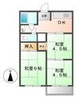 第2香山ハイツの間取図