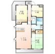 ミクニハイツⅡの間取図