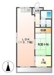 Ｖｇ.Ｔｒｅｅ（ビレッジトゥリー）　西棟の間取図
