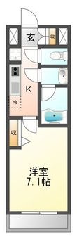 La Douceur山王の間取図