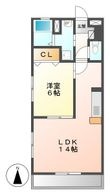 グレースコートの間取図