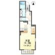 アーバンヴィラ Bの間取図