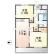 エミネンスヴィラ壱番館の間取図