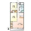 カーサ木村の間取図