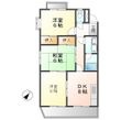 メモアール中花の間取図