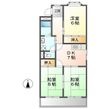 はら第2ハイツの間取図