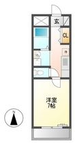 コーポラスヤスイの間取図