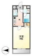 アマーレ東海通の間取図