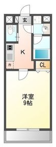 アマーレ東海通の間取図