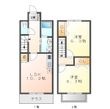 アプトIRIBAの間取図