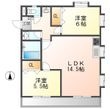 ロイヤルコーポ加藤の間取図