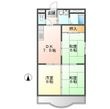 宝勝ハイツの間取図