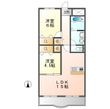 丸二サンハイツの間取図