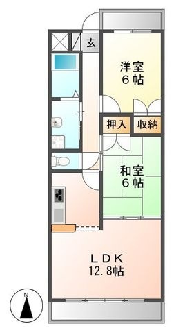 拡大写真:センチュリーパーク正保1番館 3階302の間取り
