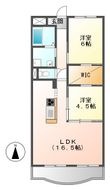 アーバンハイツの間取図